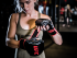 Перчатки ММА для спаррингов UFC 8 Oz черные 