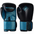 Боксёрские перчатки BoyBo Exsite чёрного/бирюзового цвета
