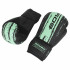 Детские перчатки боксёрские BoyBo Stain чёрного/бирюзового цвета