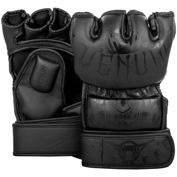 ММА перчатки Venum Gladiator 3.0 чёрного цвета