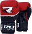 Боксерские перчатки RDX T-9 красного цвета