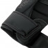 Тренировочные ММА перчатки Venum Challenger 3.0 чёрного цвета с чёрным логотипом