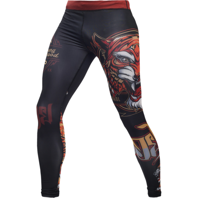 Компрессионные штаны Hardcore Training Tiger