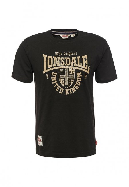 Футболка Lonsdale United Kingdom (черный цвет)