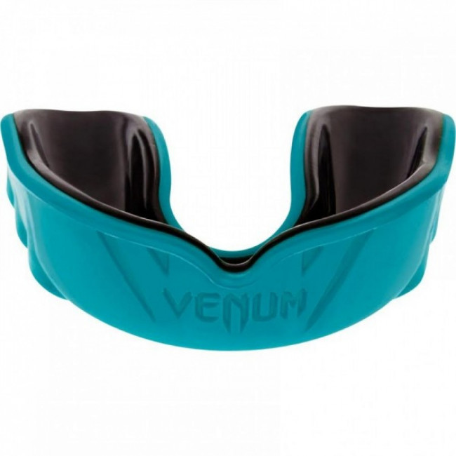 Боксёрская капа Venum Challenger цвета морской волны снаружи/чёрного внутри