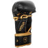 Гибридные перчатки ММА Venum Challenger 3.0 чёрного золотого цвета