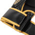 Гибридные перчатки ММА Venum Challenger 3.0 чёрного золотого цвета