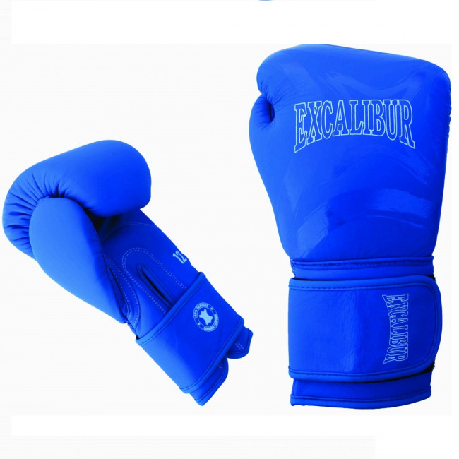 Боксёрские перчатки Excalibur X-Line Blue
