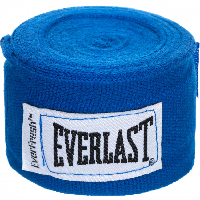 Бинты боксёрские Everlast эластичные (100") 2,5 метра синего цвета