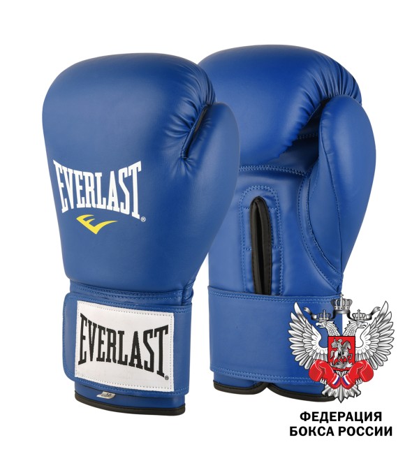 Любительские боксёрские перчатки Everlast Amateur Competition синие
