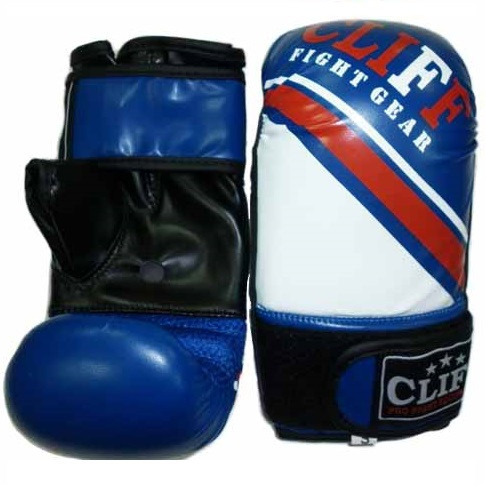 Шингарды (снарядные перчатки) Cliff Fight Gear синего цвета