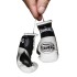 Сувенирные боксерские перчатки в машину Leaders черно-белые