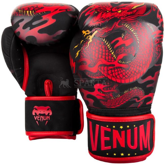 Боксёрские перчатки Venum Dragon`s Flight Red