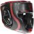 Тренировочный шлем для единоборств Sanabul чёрный/красный