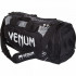 Сумка спортивная Venum Training Lite чёрная/серая