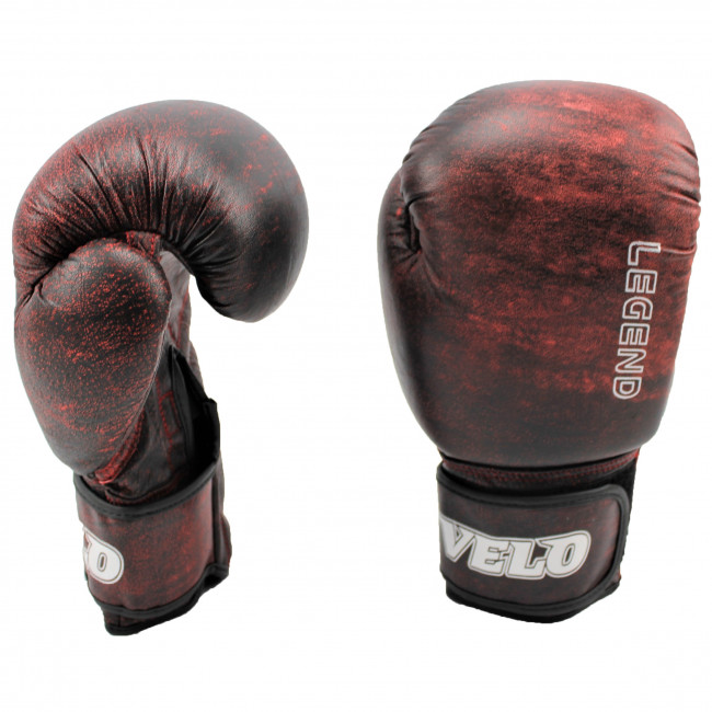 Боксёрские перчатки Velo Legend коричневого цвета