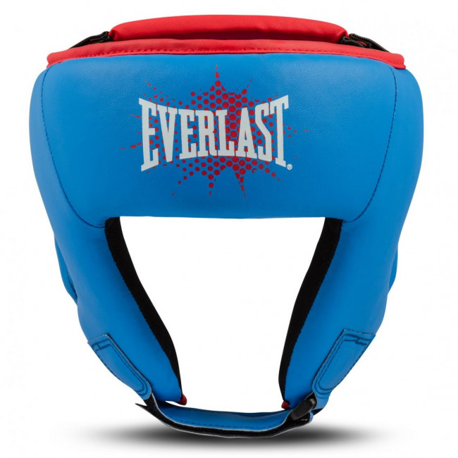 Детский шлем для бокса Everlast Prospect синего цвета