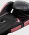Боксёрские перчатки Venum Elite 3.0 чёрного/розового цвета