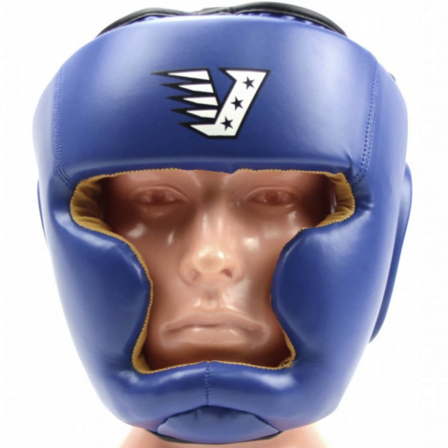 Шлем тренировочный закрытый Velo Flex синий