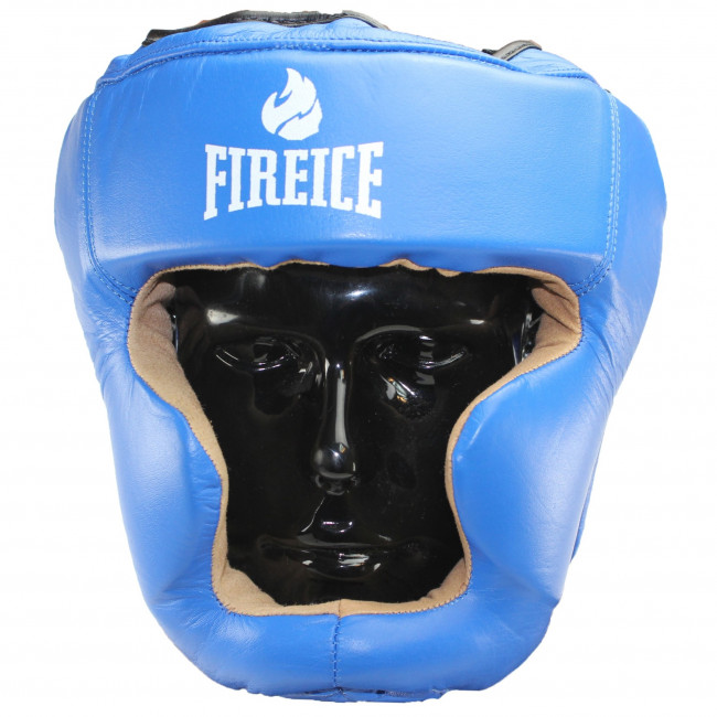 Тренировочный шлем Fire Ice синего цвета