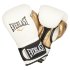 Боксёрские перчатки Everlast Powerlock PU белого золотого цвета