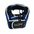 Боевой шлем для бокса Cliff PVC F-5 синий