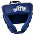 Боевой шлем для бокса Cliff PVC F-5 синий