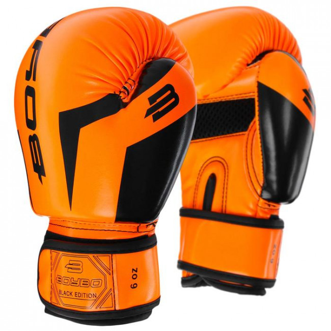 Боксёрские перчатки BoyBo Orange Edition