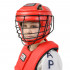 Шлем для АРБ с металлической маской Рэй Спорт Титан-2 красный