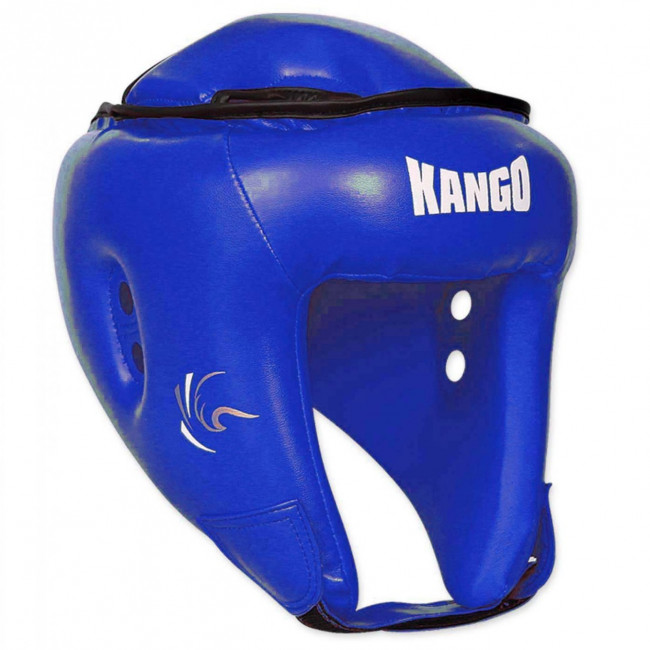 Боевой шлем для кикбоксинга Kango синий