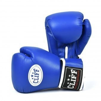 Перчатки для тайского бокса CLIFF T-BOX синие