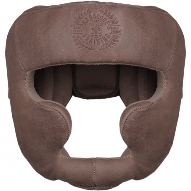 Боксёрский шлем Full Face Hardcore Training Heritage Brown