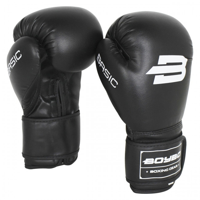 Перчатки для бокса BoyBo Basic чёрные