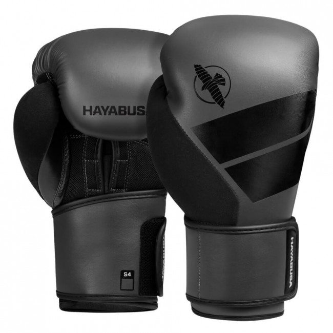 Перчатки боксёрские Hayabusa S4 серые