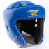 Боевой шлем для кикбоксинга Amigo (синего цвета)