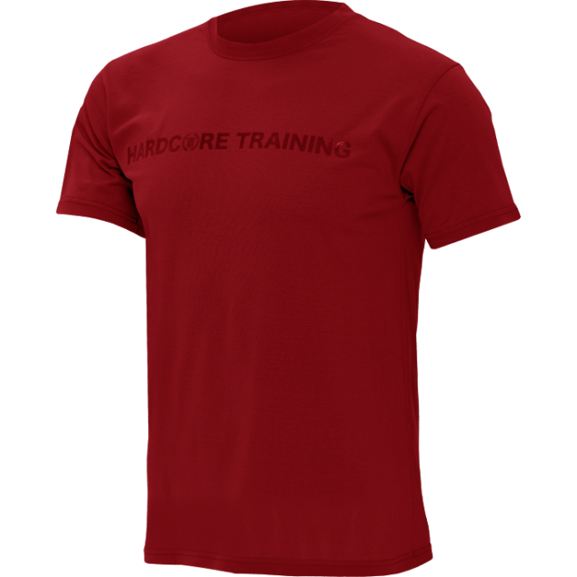 Футболка Hardcore Training Basic Burgundy