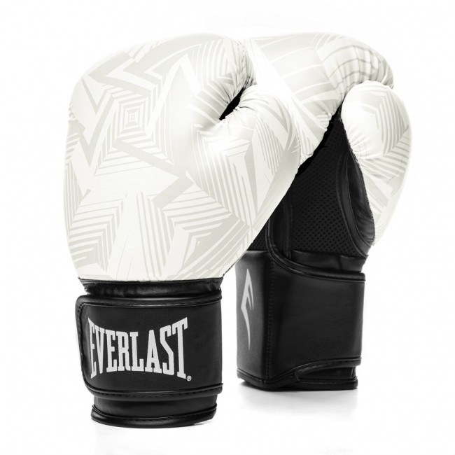 Боксёрские перчатки Everlast Spark белого цвета