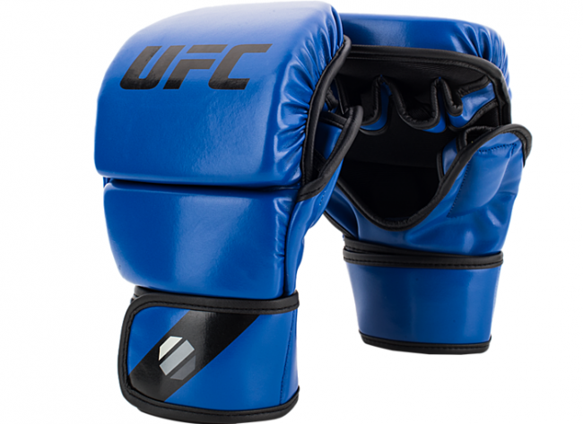  Перчатки ММА для спаррингов UFC 8 Oz синие