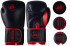 Боксёрские перчатки BoyBo Rage чёрного/красного цвета